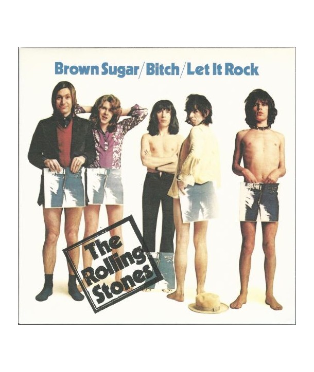 ROLLING STONES - BROWN SUGAR / BITCH / LET IT ROCK ( 7" LTD ED. NUMBERED )