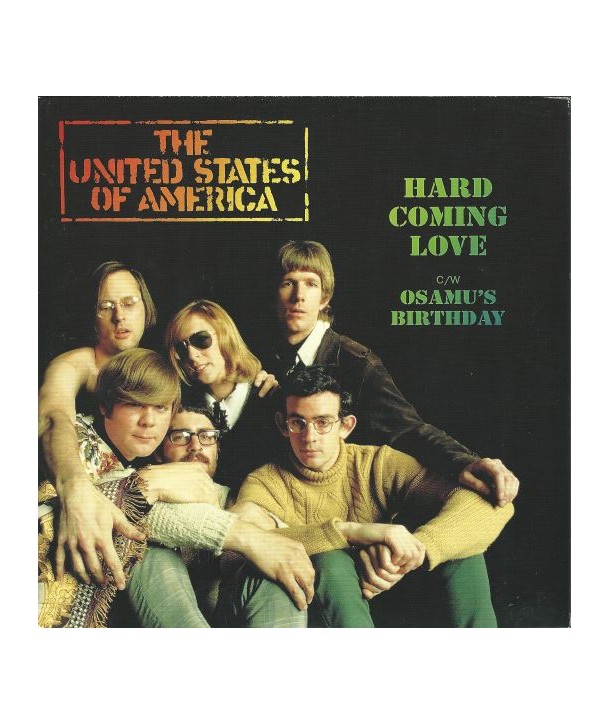 UNITED STATES OF AMERICA (THE) - HARD COMING LOVE ( 7" YELLOW GOLD TRASPARENT )