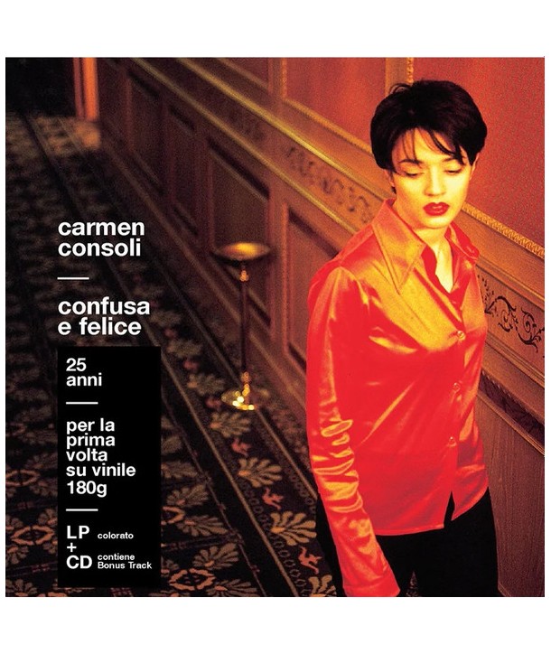 Carmen Consoli – Confusa E Felice (CD + LP - VINILE ROSSO)