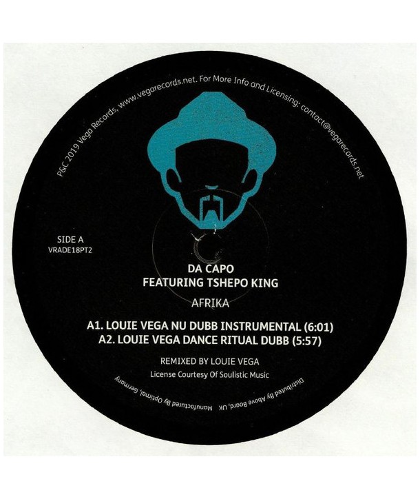 Da Capo Featuring Tshepo King / AmFlow Featuring Koffee – Afrika / Raw Uncut (VINILE 12")