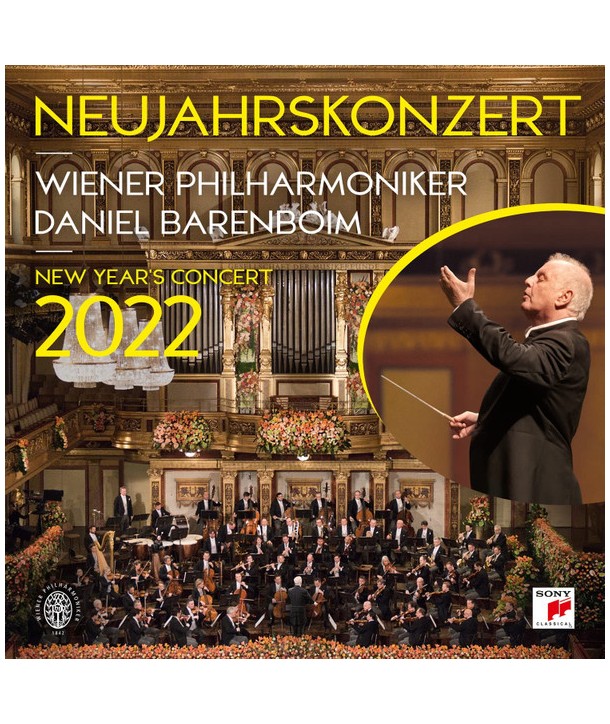 Barenboim, Wiener Philharmoniker, Strauß, Strauss Jr.,Hellmesberger, Strauß, Ziehrer, Neujahrskonzert 2022 (3LP)