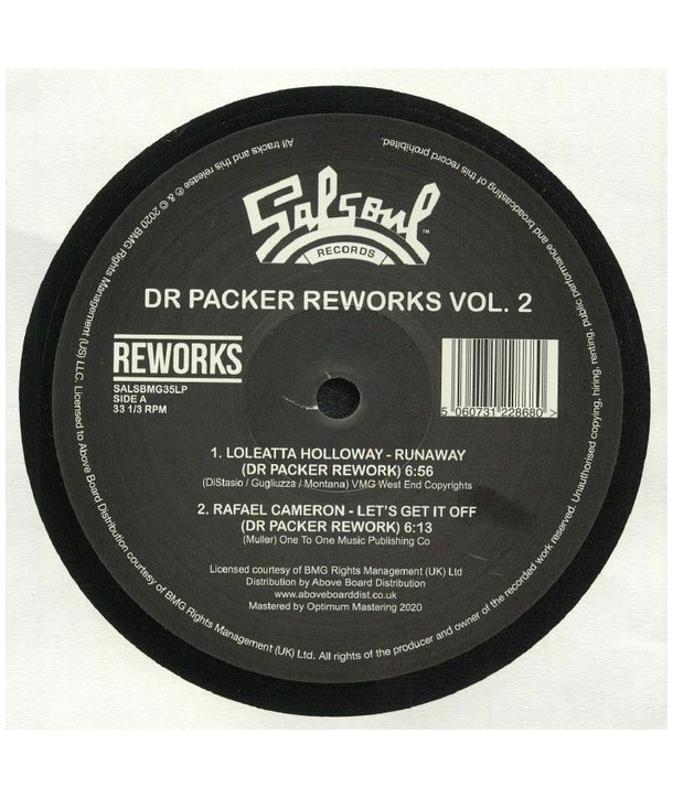 Dr Packer – Dr Packer Reworks Volume 2 (VINILE 12")