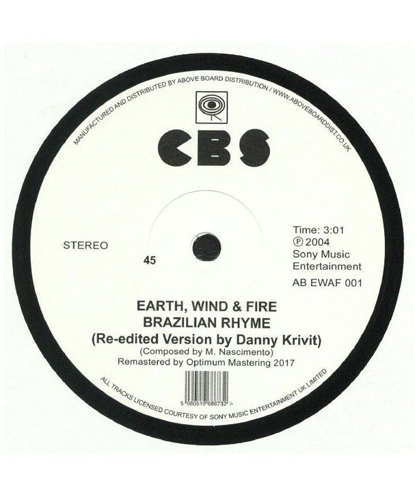 Earth, Wind & Fire – Brazilian Rhyme / Runnin' (VINILE 12")