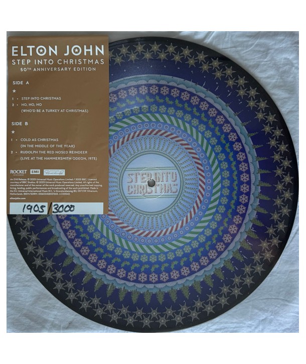 Elton John – Step Into Christmas (VINILE 12" PICTURE DISC)