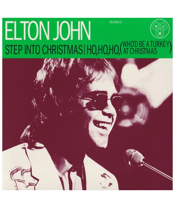 Elton John – Step Into Christmas / Ho, Ho, Ho, (VINILE 7" VERDE TRASPARENTE)