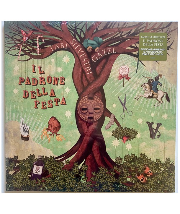 Fabi Silvestri Gazzè – Il Padrone Della Festa ( 2LP ORO AUTOGRAFATO)